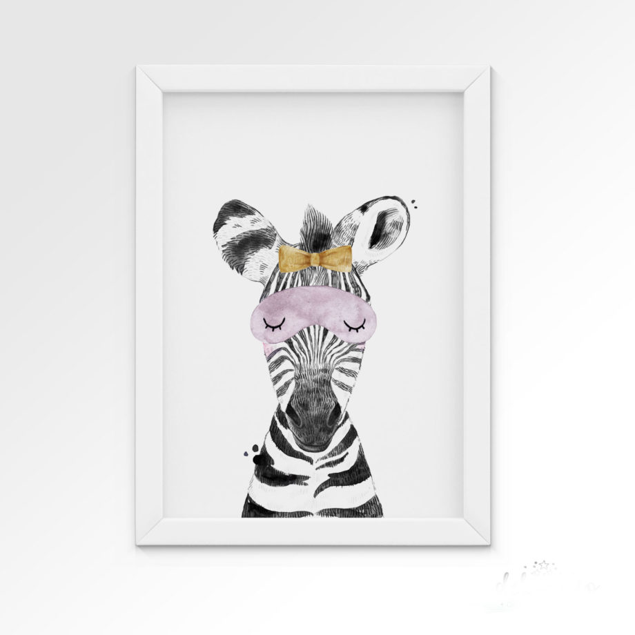 plakat-zebra-dekorillo